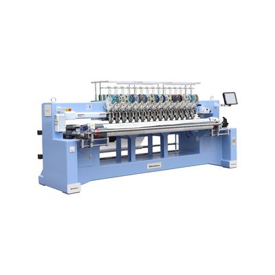 Computergestützte 15 Kopf Stickmaschine 4 Nadel mit einem Sequin