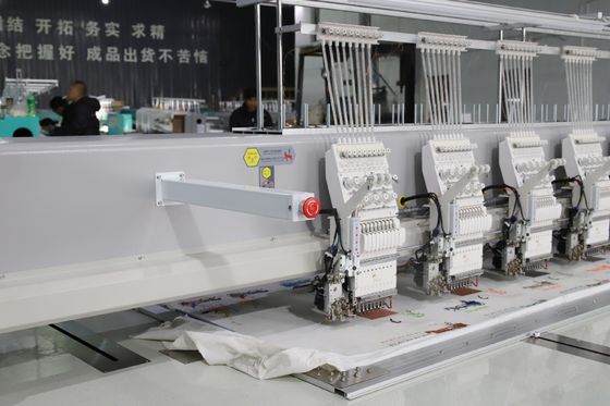 9 Nadeln Doppelsequin Stickmaschine 20 Kopf 10,5m*2,3m*1,25m