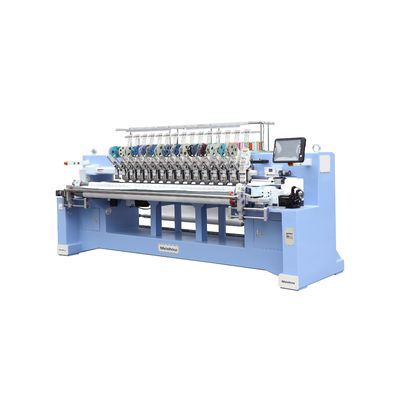 Computergestützte 15 Kopf Stickmaschine 4 Nadel mit einem Sequin