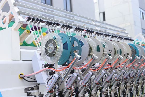 Computer Doppel 22 Köpfe Vier Nadel Stickmaschine Langlebig
