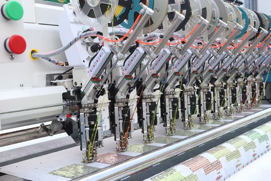 Computer Doppel 22 Köpfe Vier Nadel Stickmaschine Langlebig