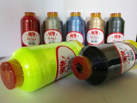 120D 100% Polyester Stickgarne 5000 Meter pro Kegel für Stickerei und Nähen