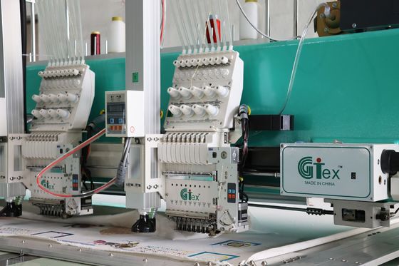 Aluminiumrahmen Laser-Schneider Stickmaschine 20 Kopf Anpassung Bereich
