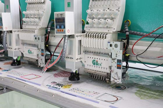 15 Köpfe Laserschneidemaschine 220V 380V Vollmaschinenbroderie