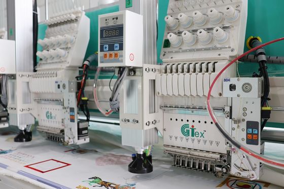 Computergestützte Strickmaschine, Laserschneidemaschine 18 Kopf