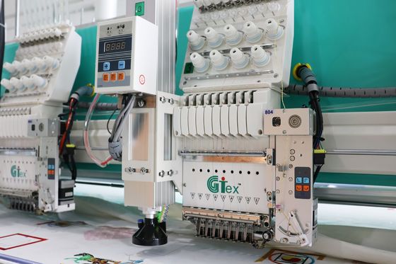 Aluminiumrahmen Laser-Schneider Stickmaschine 20 Kopf Anpassung Bereich