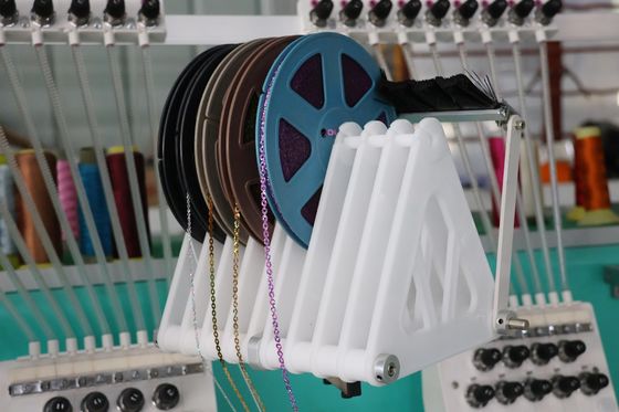 Sequin-Anlage 6 Farbstickmaschine, Mehrfarbstickmaschine 20 Kopf