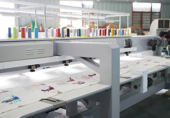 13 Sprachen Schnürmaschine Hochgeschwindigkeits-Twin-Sequin-Brädermaschine