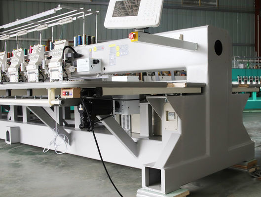 Computer-Sequin-Coding-Brädermaschine 6 Köpfe mit automatischem Schneidsystem