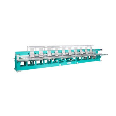 Sicherheitsmaschine für einziges Sequin 15 Nadel 10 Köpfe mit Schnurgerät