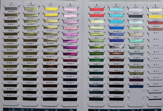 100% Polyester Stickgarne 120D Computer Stickfaden