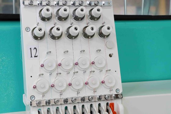 30 Köpfe 9 Nadeln Flachstickmaschine mit Doppel Cam Single Reciprocator