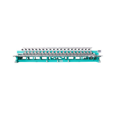 4 Sequins Stickmaschine 9 Nadeln Computerisierte industrielle Stickmaschine
