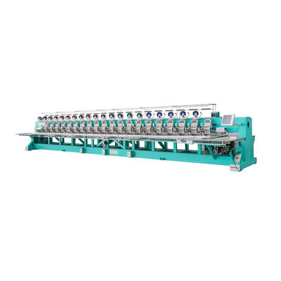 4 Sequins Stickmaschine 9 Nadeln Computerisierte industrielle Stickmaschine