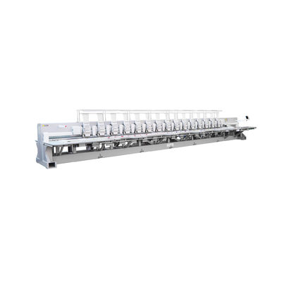 Computerisierte Handtuch Stickmaschine 15 Köpfe 13 Sprachen Pro Stickmaschine