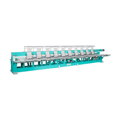 Hochgeschwindigkeit 1200 RPM Einzelsequin Stickmaschine 10 Kopf mit Aluminiumrahmen