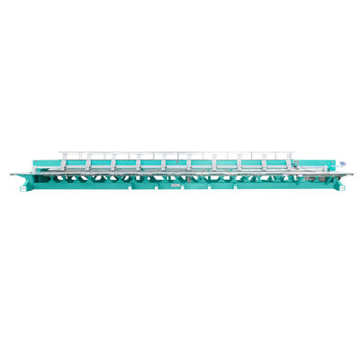 15 Kopf Stickmaschine Hochgeschwindigkeits-Flachstickmaschine Computermaschine 9 Nadeln