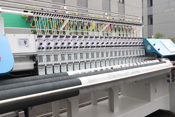 Computergestützte Quilting-Brontiermaschine 22 Köpfe 3 Nadeln ohne Befestigung
