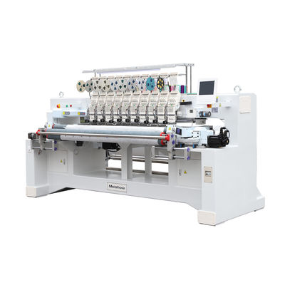 10 Köpfe Quilting Stickmaschine 6 Nadeln mit Sequin Funktion