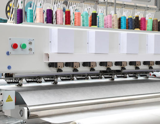 10 Köpfe Quilting Stickmaschine 6 Nadeln mit Sequin Funktion