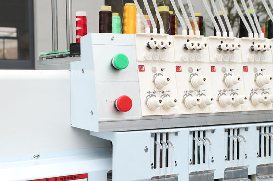 Computer 30 Köpfe 3 Nadel Stickmaschine kundenspezifischer Service