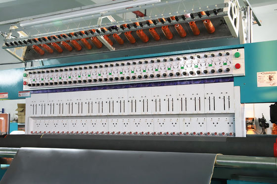 36 Nadeln Doppelseitige computergestützte Stickmaschine 18 Köpfe