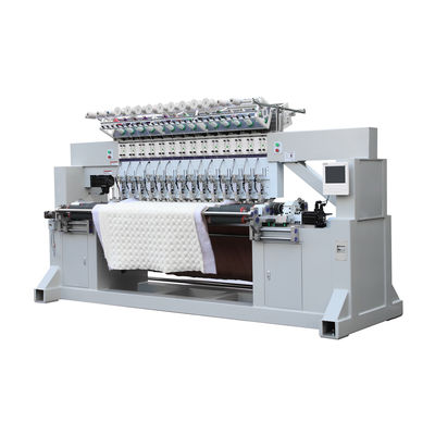 28 Nadeln Doppelseitige Quilting Stickmaschine mit Schnur Stickerei