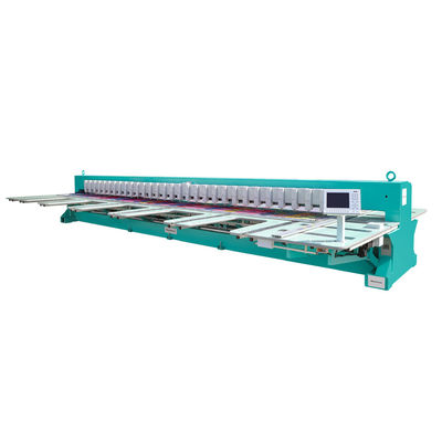 1000 RPM-Schneilstickmaschine 6 Nadel 15 Kopf Computerisierte automatische Stickmaschine